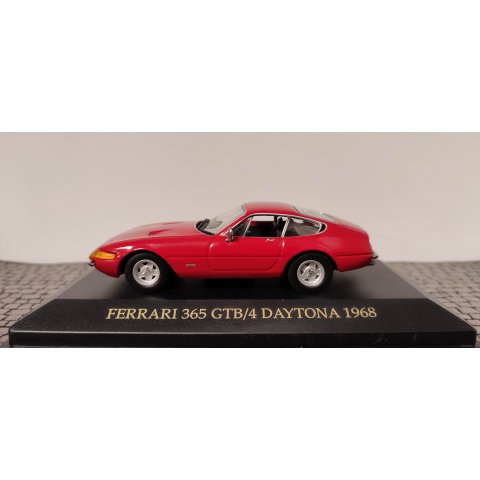 FERRARI 365 GTB/4 Daytona "1968" red- 1/43 IXO HotWheels 